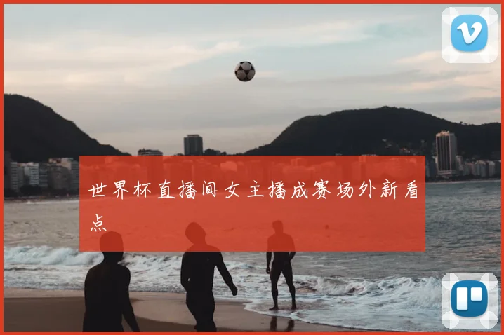 世界杯直播间女主播成赛场外新看点