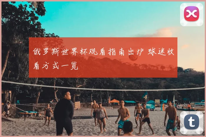 俄罗斯世界杯观看指南出炉 球迷收看方式一览