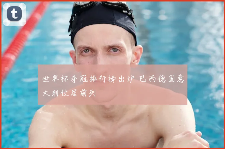 世界杯夺冠排行榜出炉 巴西德国意大利位居前列