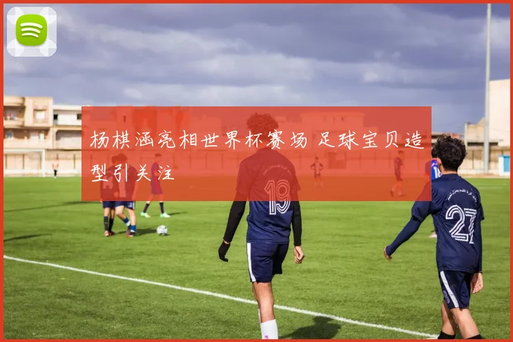 杨棋涵亮相世界杯赛场 足球宝贝造型引关注